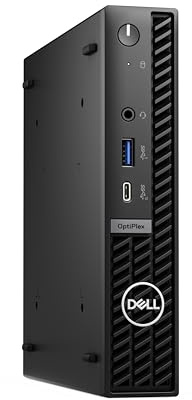 Dell OptiPlex 7020 Intel Core™ i3 i3-14100T 8 Go DDR5-SDRAM 512 Go SSD Windows 11 Pro MFF Mini PC Noir