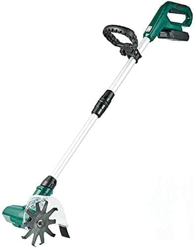 sjdoPulse Electric Scarifier Cordless Handheld Rotavator With Rechargeable Battery1300Mah, Portable Electric Tiller For Gardens, Vegetable Plots, Greenhouses