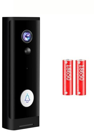 Video dörrklocka kamera, Video Dörrklocka Kamera Tuya Smart Home Trådlös Dörrklocka 1080P Batteri Dörrtelefon Kamera Mini Intercom Lägenhet,Smarta hemenheter(Option 3)