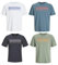 JACK & JONES Male T-Shirt Logo Rundhals T-Shirt, Farbe:Mehrfarbig1, Größe:XL