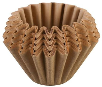 Paquete de 50 filtros de café, filtros de papel para café, cafetera pequeña, cafetera individual, para verter sobre cafeteras, colador de bebidas (A, talla única)
