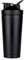 HENKi Shaker termico in acciaio inox [700 ml] I 100% a prova di perdite – Shaker fitness per 12 ore di frullati e bevande ghiacciate, in acciaio inox, extra robusto (nero)
