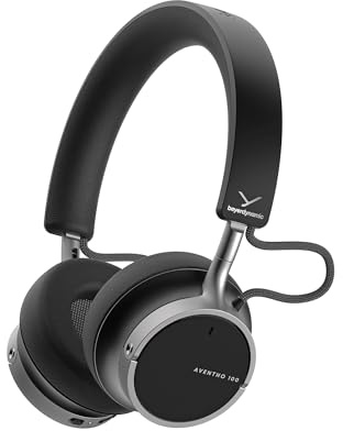 beyerdynamic AVENTHO 100 Wireless On-Ear Headphones with ANC in Black