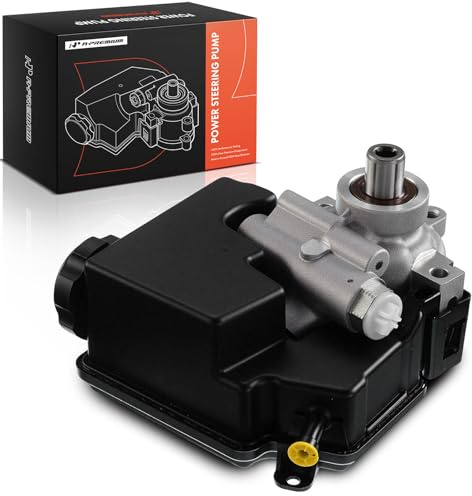 A-Premium Power Steering Pump, with Reservoir, Compatible with Chevrolet Impala/Monte Carlo 2004-2005 & Buick Allure/LaCrosse 2005-2009 & Pontiac Grand Prix 2004-2008, 3.8L Petrol