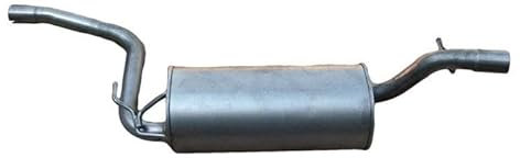 IZAWIT 17.136 Mittelschalldämpfer Mitteltopf mitte