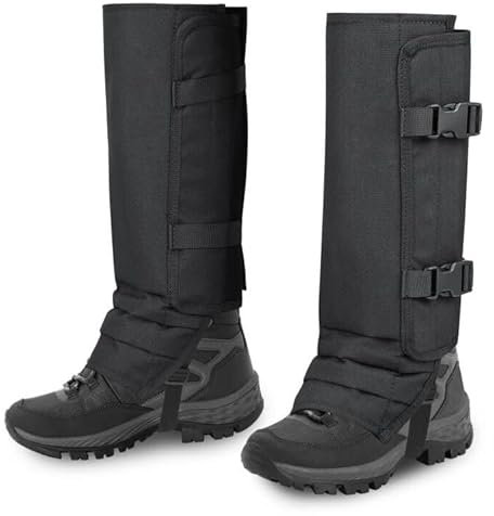 MDSTOP Snake Gaiters Leg Guards, Waterproof Snake Guards, Adjustable Snake Bite Protection for Lower Legs, Snake Chaps for Men&Women