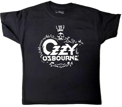 Ozzy Osbourne Childrens/Kids Logo Cotton T-Shirt (11-12 Years) (Black)