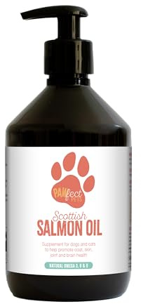 Pawfect Pets Salmon Oil for Dogs- 500ml Pump
