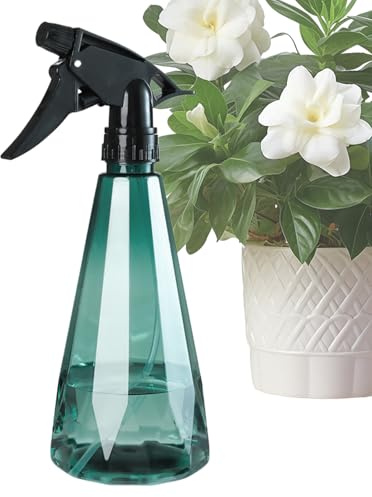 Kezvmhy Mister Spray Bottle for Plants, Garden Spray Bottle | Refillable 16.9 fl oz (500 ml) Container with Adjustable Nozzle for Home, Gardening, Landscaping, Bonsai, Fertilizer, Lawn Management