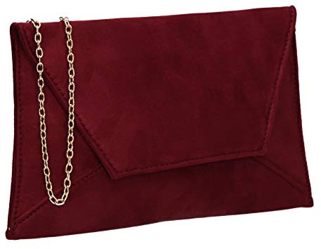 SwankySwans Bolso de mano Dory para mujer, talla única, Burgundy, One Size