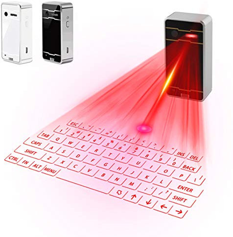 Zeerkeer Tastiera Bluetooth Laser Wireless Proiezione Virtuale Tastiera Portatile per IOS Android Smart Phone Pad Tablet PC Notebook