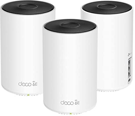 TP-Link Deco AXE5300 Wi-Fi 6E Sistema Wi-Fi de Malla tribanda para Todo el hogar, Paquete de 3