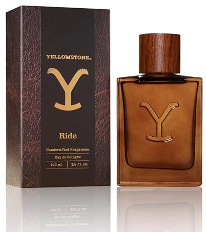 Yellowstone Ride Men's Cologne by Tru Western, 100.5 ml (100 ml) - Vibrant, Smokey, Rugged
