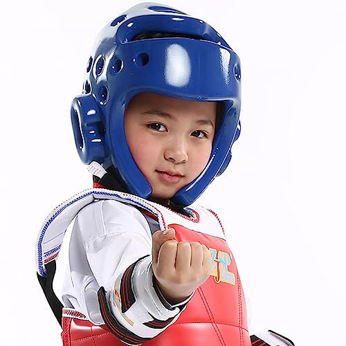 VALICLUD Helm Für Junge Mädchen Eva-Sparring-kopfschutz Stoßdämpfender Taekwondo-Helm Schützender Junge Mädchen-boxhelm Belüfteter Helm Für Training Und Wettkampf