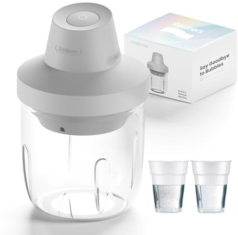 Hartsbubbelborttagare i harts med brittisk kontakt, tar bort 99 % bubblor, 95 kPa vakuumavgasningskammare, kompakt luftlös lite-maskin för gjutning av epoxiharts, silikon, UV-harts (patenterad)
