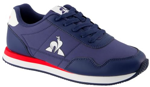 Le Coq Sportif Unisex Astra_2 Basket, Vestito Blue/Fiery Red, 42 EU, Abito Blu Fiery Rosso, 42 EU