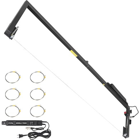 MINOVA Schnittlänge 1.360 mm | Styroporschneider - Styrobow - Handschneidebügel mit 260W Leistungsmodul