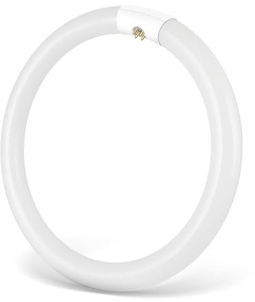 40W Tubo Fluorescente T9 Rotondo G10Q a Risparmio Energetico, 40cm, Tubo Al Neon Bianco Freddo 6500K, Luce Anulare a Basso Consumo Energetico, Adatto per Cucina, Corridoio, Scale , Camera da Letto