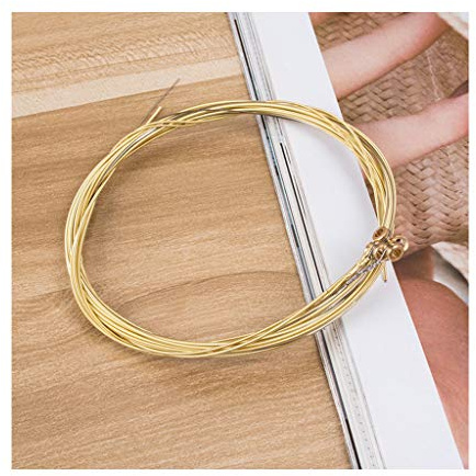 6 pz/lotto Corde per Chitarra Classica Corda di Metallo Filo di Acciaio Acustica Folk Chitarra Musicale Parti di Strumento