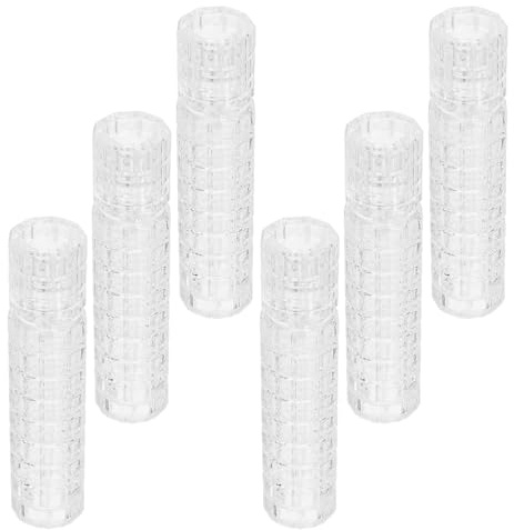 TOPBATHY Lot de 6 vaporisateurs en Verre pour Boissons amères : atomiseurs Rechargeables de 30 ML pour Cocktails – Flacon brumisateur pour Fontaine à Absinthe avec Couvercle – idéal pour Un Usage