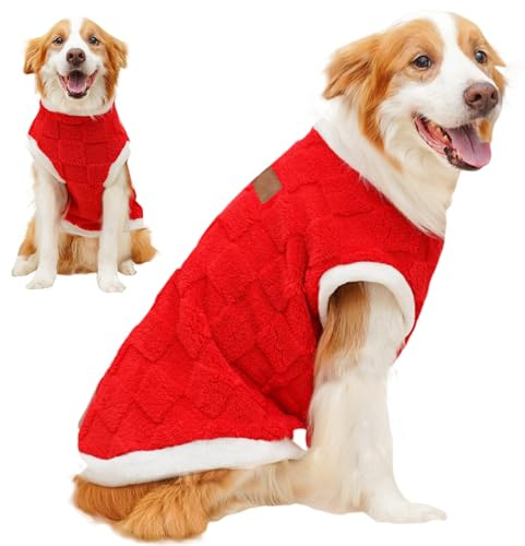 Abrigos De Invierno para Perro - Ropa Suave Y Cómoda para Mascotas, Chaqueta De Felpa para Perro, Chaleco Cálido para Gatos, para Perros, Gatos Medianos,Grandes, Ropa De Otoño E Invierno Mascotas