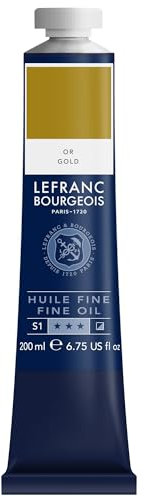 Lefranc Bourgeois Huile Fine Tube 200ml Or