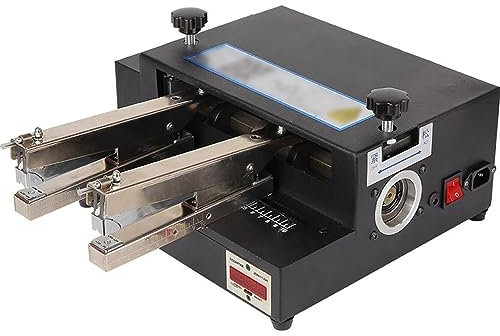 YXZQLOZ Grapadora eléctrica, Grapadora rápida automática de Doble Cabezal de Alta Resistencia, Grosor de encuadernación de 5 mm