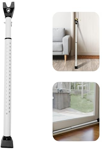 Sliding Door Security Bar, Door Jammer 2-in-1 Adjustable, Door Stoppers Security – 40 Different Adjustments, by Guard Dog Security