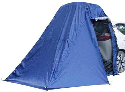 SHENYYDR Auto Zelt für Tesla Model Y 2021 2022 2023,Heckklappenzelt Vorzelt Auto Heckzelt Camping Outdoor Schutz Sonne Winddicht Autozelt Heckklappe Zubehör