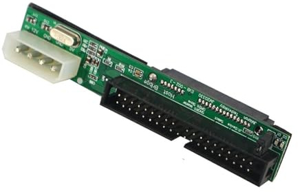 To IDE Adapter 2.5 Sata Female to 3. Male Converter 40 PIN Port 1.5Gbs to Support ATA 133 100 HDD CD DVD OUYNIEI(Sata to 3.5 IDE)