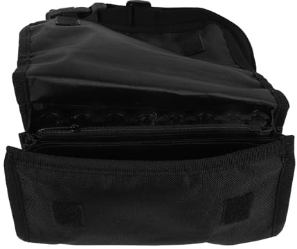 Healeved Sacoche Banane Imperméable en Tissu Oxford Ceinture Ajustable et Compartiments Multiples pour Serveurs et Collecteurs en Marchés et Expositions