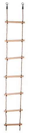 OTITU Just Fun Scala di Corda con 7 pioli in Legno