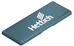 Tapa protectora para brazo de bisagra Sensys (bisagra gran angular) (impreso con el logotipo de Hettich 9099871)