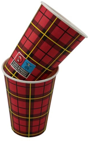 Enpack Kaffeebecher aus Pappe 180ml / 7,5 oz - Coffee to go Becher für Heißgetränke, Kaffee, Tee, Glühwein - Einweg -Automatenbecher - Coffee cup - Trinkbecher to go 1000 Stück