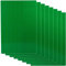 APOSTROPHE Games Building Block Base Plates Compatible with All Major Brands 19.2 cm x 28.8 cm Green Baseplates (8x Green)