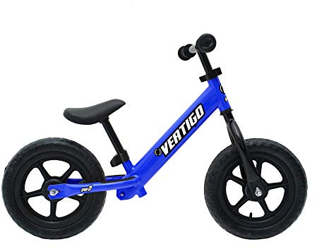 Sport1 Vertigo bici pedagogica. Bicicletta senza pedali fino 20kg. Bici bambino 2 anni-5 anni. Bici senza pedali per sviluppo motorio ed equilibrio. Manubrio e sella regolabili. Learning bike blu.