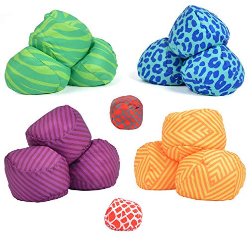 Ocean 5 Extrem Boule - 2er Set Family Pack, Soft-Boule Set, Street-Boccia, Cross Petanque mit Tasche, Outdoor Spielen