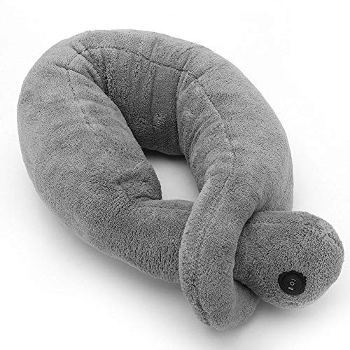 Taidda de Fin d'année Oreiller de Massage Oreiller de Massage Vibrant, Oreiller de Massage Coussin Vibrant de Massage Vibrant pour Le Cou Coussin de Massage thérapeutique Relax