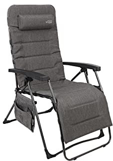 WESTFIELD® Relaxliege XL grau gepolstert belastbar bis 140kg