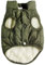 JoyDaog Fleece Hundejacke für Winter kaltes Wetter, Extra Weicher Hundemantel für Kleine Hunde, Winddichte Welpen Weste, Grün M