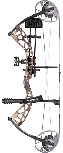 DIAMOND ARCHERY Edge Max Versatile Fully Adjustable Durable Accurate Stable Compound Bow, Breakup Country, Right Hand