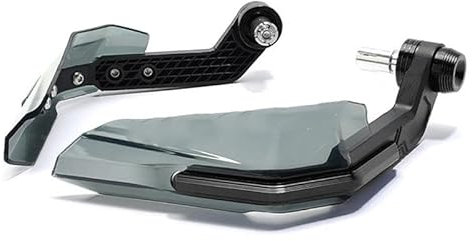 TKSE Motorcycle Hand Guards, High Strength Impact Resistant Handlebar Wind Deflector,Universal Motorcycle Handle Bar Protector Suitable for Hollow Handlebar Holes with 18-21mm Handlebar Aperture