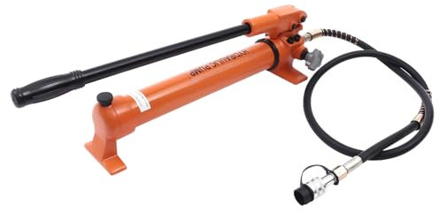 KEESUNG Bomba de mano hidráulica, Acoplamiento de manguera manual CP-700 800C Bomba Hidráulica Bomba de Mano Herramienta Hidráulica para Hidráulica