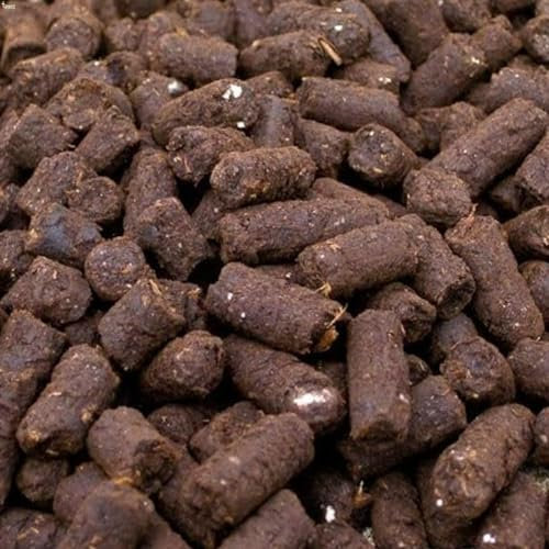 BricoLoco.com Abono fertilizante orgánico universal en pellet. Ecológico. Pack 3x900 grs. Fertilizante NPK 5-5-10 peletizado con macroelementos y micro. Plantas huerto, jardín, cítricos (2100, Gramos)