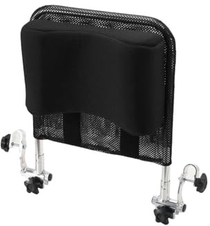 Lfhelper Reposacabezas universal para silla de ruedas, respaldo, soporte para el cuello, transpirable, tipo U, ajustable en altura y ángulo, soporte para cuello portátil, cojín trasero para silla de