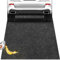 Starvortex Alfombras Industriales Absorbentes de Aceite, Alfombrilla para Suelo de Garaje Antideslizante 100 x 200 cm, Alfombra Moto Garaje Protege el Piso de Derrames, Goteos, Salpicaduras y Manchas