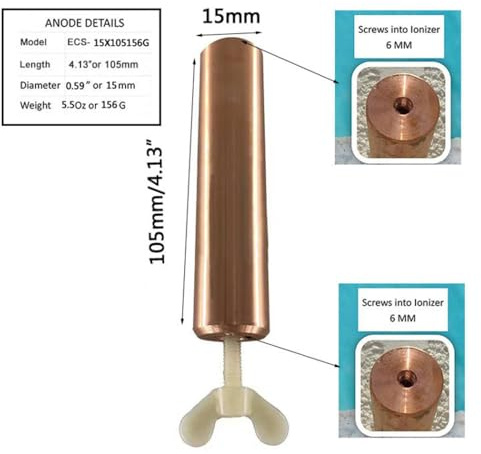 Aumotop Ionizador Solar para Piscinas Limpieza Eficiente del Agua para Piscinas Enterradas sobre el Suelo Eliminación de Algas Limpieza Solar Flotante de Cobre No Daña a los Humanos con 3 Cepillos