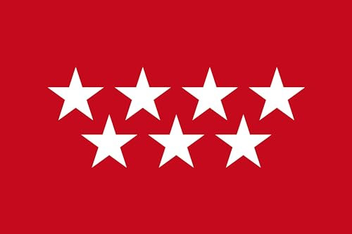 Durabol Bandera Comunidad de Madrid 150 x 90 cm Satén