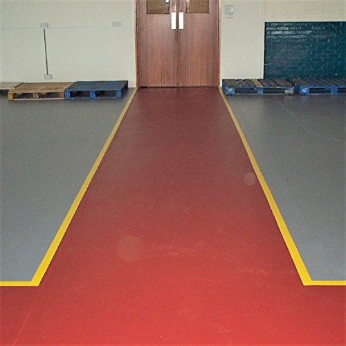 Anti Slip Epoxy Floor Paint High Gloss 100% Solid Epoxy 5L (Tile Red)