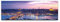 Eau Zone Leinwandbild auf Echtholzrahmen Istanbul Sonnenuntergang 150x50cm